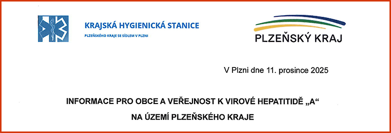 Informace z Krajské hygienické stanice ohledně šíření žloutenky v našem kraji. Informace z Krajské hygienické stanice ohledně šíření žloutenky v našem kraji.
