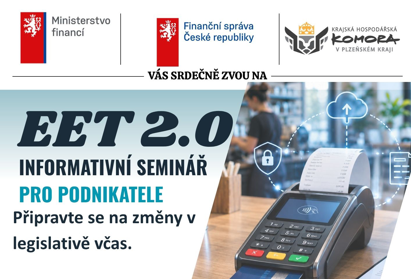 Odborný seminář k připravovanému zavedení EET 2.0